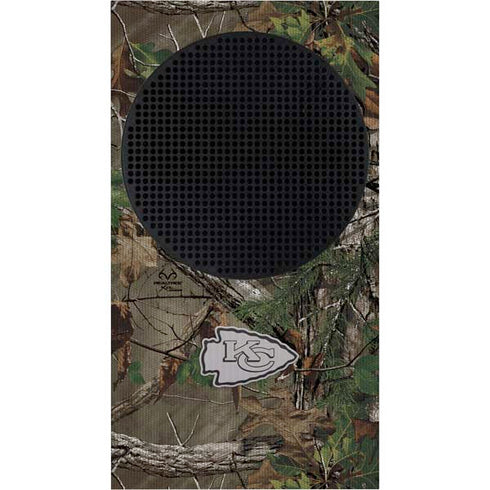 NFL Kansas City Chiefs Realtree Xtra Green Camo Xbox Series S Console Skin